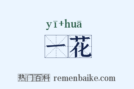 一花是什么意思的图片